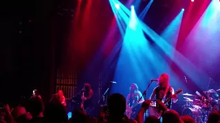 Gene Simmons Parasite with girl from audience Lancaster PA 09/08/2017