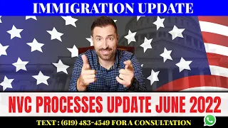 Immigrant cases that the NVC processes Update June 2022