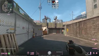 CS2 Overpass Heaven Smoke From Outside Spawn