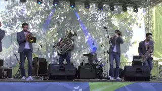 Brevis Brass Band - Billie Jean (Michael Jackson cover) @ Парк Музеон, 09.05.2015