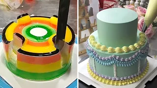 Oddly Satisfying and Fantastic Unicorn Cake Decorating Ideas | Beautiful Colorful Cake Tutorials