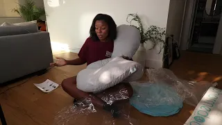 UNBOXING! PharMeDoc C-Shape Full Body Pregnancy Pillow