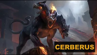 Cerberus - the three-headed dog that guarded the entrance to the Underworld!