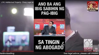 EAT BULAGA & Intellectual Property explained by Kuya Mark Tolentino