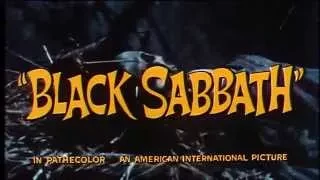 Black Sabbath Trailer 1963