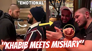 Khabib Nurmagomedov Meets Mishary bin Rashid Alafasy And Gets Emotional "FULL VIDEO"