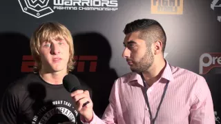 Paddy Pimblett Post-Fight Interview Cage Warriors 73