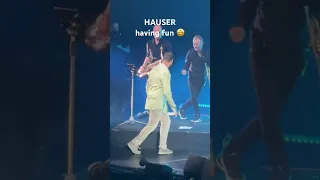 Stjepan HAUSER doing some Macarena moves 😆 #hausercello #concert #macarenadance