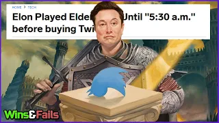 Elon Musk Bought Twitter After Binging Elden Ring