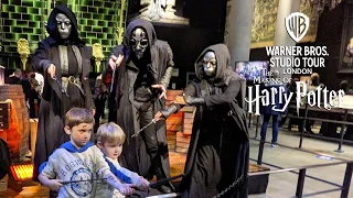 Learning Wand Combat and Duelling Death Eaters at Warner Bros. Studio Tour (Oct 2021) [4K]