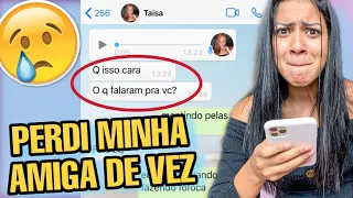 TROLLEI COM A MÚSICA *AMIGA FALSA* E ELA SUMIU ! 😫