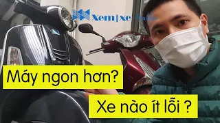 Honda SH hay Vespa GTS: Máy nào ngon, xe nào ít lỗi?