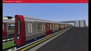 London Underground District Line Showcase Minecraft