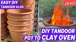 How to make your own Primitive Clay Oven from Pot/ Underground Tandoor DIY in Canada