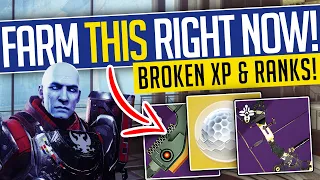 Destiny 2 | FARM THIS RIGHT NOW! - Broken XP, Easy Exotics, Chivalric Fire Sword & More! - Season 23