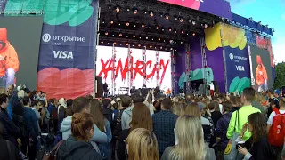 Lil Xan - Color blind (live in Moskow @lastochkafest 06.07.2019)