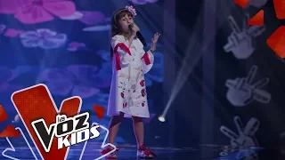 Majo sings La Maldita Primavera in the Rescues | The Voice Kids Colombia 2019