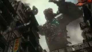 Godzilla vs mechagodzilla but its reversed