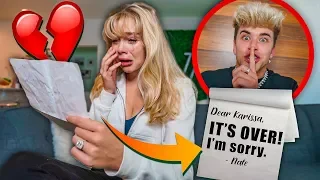 LEAVING MY FIANCE WITH ONLY A GOODBYE LETTER...