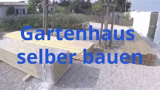 Gartenhaus selber bauen | schnell und einfach