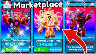 NEW 😱 ULTIMATE CLOCK Is HERE?! 💎 - Toilet Tower Defense