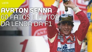 Ayrton Senna: 60 fatos e feitos do tricampeão mundial de F1