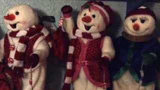 Collection video: Gemmy Spinning Snowflake Snowman