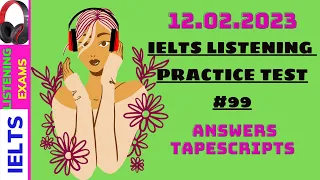 IELTS LISTENING PRACTICE TEST 2023 WITH ANSWERS|12.02.2023|LUYỆN NGHE IELTS 99