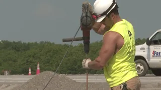 What exactly is the construction work going on at the airport? We took an in-depth look