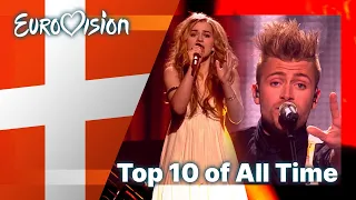 Top 10 ESC Songs Ever: Denmark | Best Danish Eurovision Songs