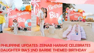 ZEINAB HARAKE CELEBRATES DAUGHTER BIA'S 2ND BARBIE THEMED BIRTHDAY