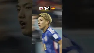 A huge upset! Japan vs Spain