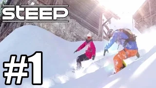 Steep Gameplay Walkthrough Part 1 - PS4 Beta