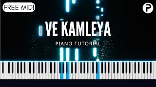 Ve Kamleya Piano Tutorial | Cover | Instrumental | Karaoke | Arijit Singh