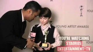 DAWSON DUNBAR w/ TYRONE TANN - 32nd Annual Young Artist Awards