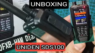 UNIDEN SDS100 - SCANNER , UNBOX QUICK LOOK 2023