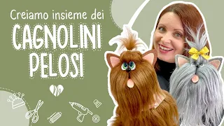 Come realizzare un cagnolino peloso - 60ExtraLIVE#creiamoinsieme