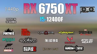 RX 6750 XT + I5 12400F : Test in 14 Games at - RX 6750XT Gaming