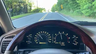 1999 LX 470 Acceleration