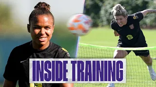 Parris & James' Skill School, Foot Tennis, Rondos & Sharpshooting ⚽| Inside Training