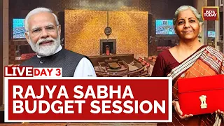 Rajya Sabha LIVE: Budget Session Of Parliament 2024 LIVE | PM Modi | FM Nirmala |Budget 2024 Session