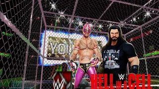 Rey Mysterio vs Roman reigns | Hell in a Cell | WWE Mayhem