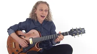 Jazz Trio Comping Guitar Lesson - Completely Blues Overview - Mimi Fox