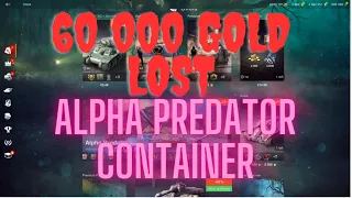 ALPHA PREDATOR CONTAINER - 1 OP TANK GUARANTEED ⛔⛔⛔ on World Of Tanks Blitz #wotblitz #wargaming