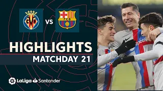 Highlights Villarreal CF vs FC Barcelona (0-1)