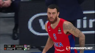 CSKA Moscow - Zalgiris Kaunas 83-73: Mike James (21 points, 5 assists)