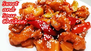 SUPER YUMMY SWEET AND SOUR CHICKEN RECIPE MADE EASY | BETTER THAN TAKE OUT!!!