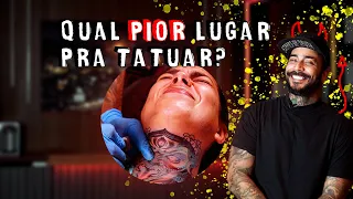 ONDE MAIS DÓI PARA FAZER UMA TATUAGEM?