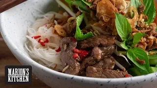 Lemongrass Beef Noodle Salad - Marion's Kitchen