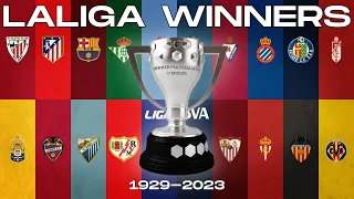 All Laliga Winners (1929-2023)  | Every Laliga champions